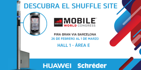 La plataforma de iluminación inteligente y cobertura de banda ancha Shuffle Site, en el Mobile World Congress