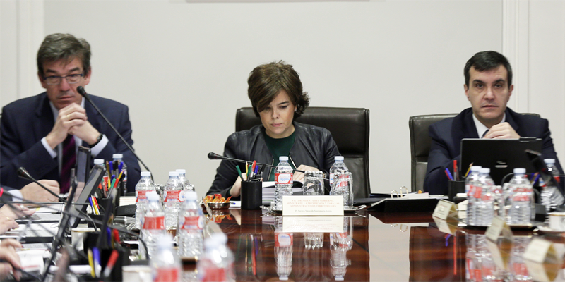 Comisión presidida por la vicepresidenta del Gobierno, Soraya Sáenz de Santamaría en la que se estableció, entre los temas a tratar en el Consejo de Ministros, la aprobación de 950 millones destinados a la extensión de banda ancha y a la financiación de proyectos I+D.