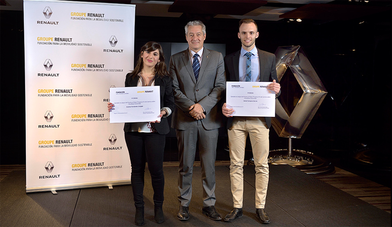 La convocatoria de la VI edición de los Premios a las mejores prácticas en Movilidad Sostenible y Accesibilidad de Fundación Renault estará abierta hasta el 5 de abril. Foto: ganadores edición anterior