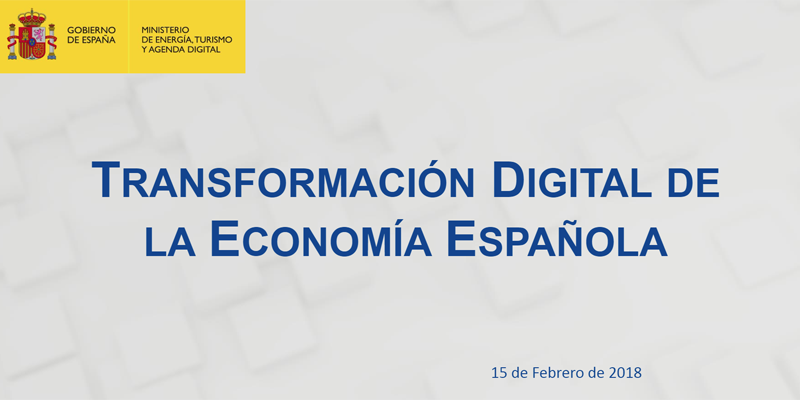 El Grupo de Trabajo Interministerial está integrado por representantes de nueve ministerios con el objeto de elaborar el Plan de Transformación Digital de la economía española.