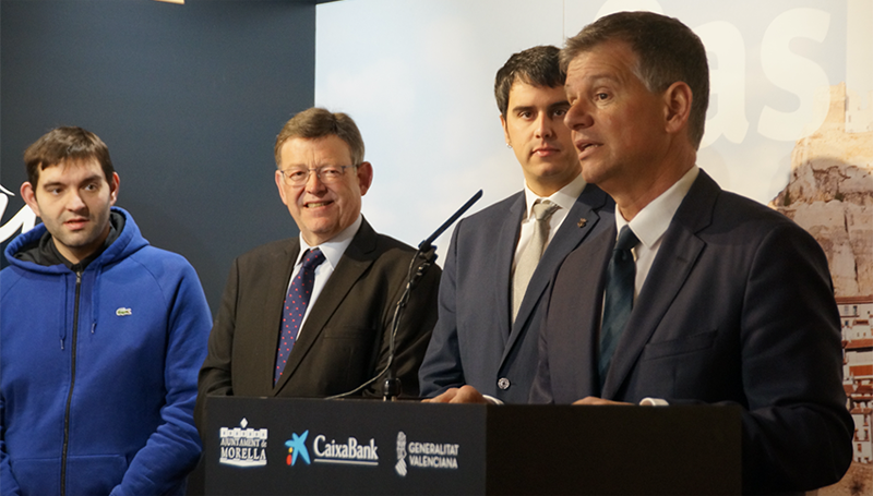 Presentación del proyecto 'Morella Cashless City' en el municipio castellonense en el que se pondrán en marcha incentivos para promover los pagos digitales en las pymes y comercios.