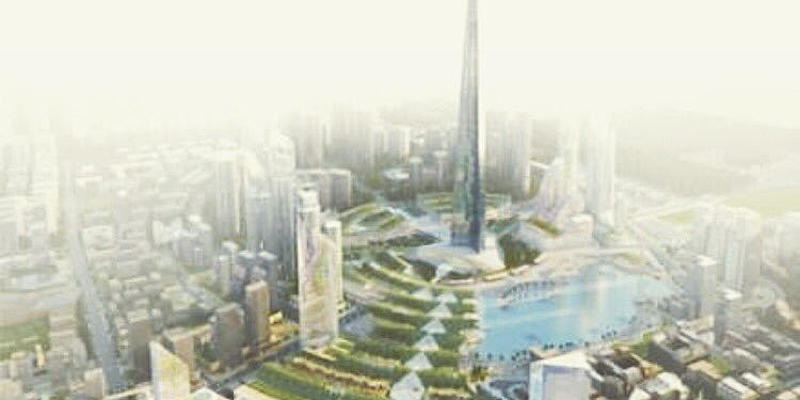 La Torre Jeddah está en construcción y se ubica en la futura Ciudad Económica de Jeddah, uno de los proyectos de ciudades inteligentes de Arabia Saudí, que pretende ser un distrito sostenible.