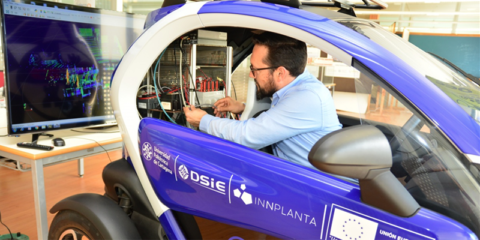 La Politécnica de Cartagena crea un sistema de conducción autonóma basado en el comportamiento humano