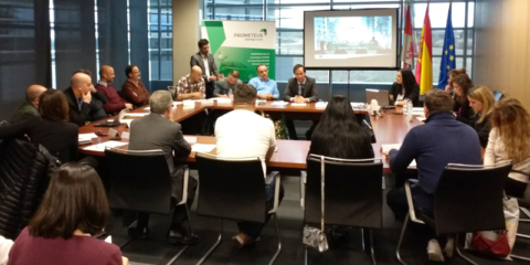 Representantes de países europeos conocen los avances en movilidad eléctrica de Castilla y León