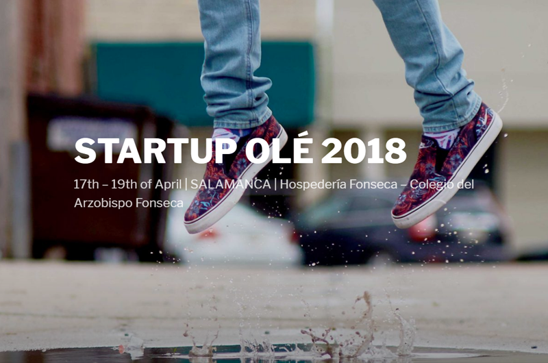 Startup Olé 2018 se está celebrando desde este martes 17 de abril hasta este jueves, 19 de abril, en Salamanca. 