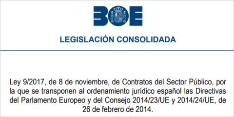 Transparencia, criterios medioambientales y de innovación marcan la Ley de Contratos del Sector Público