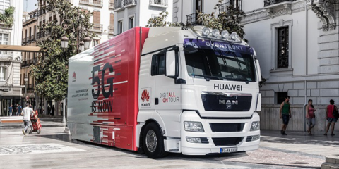 Un centro de demostraciones itinerante de Huawei recorre Europa mostrando las posibilidades del 5G