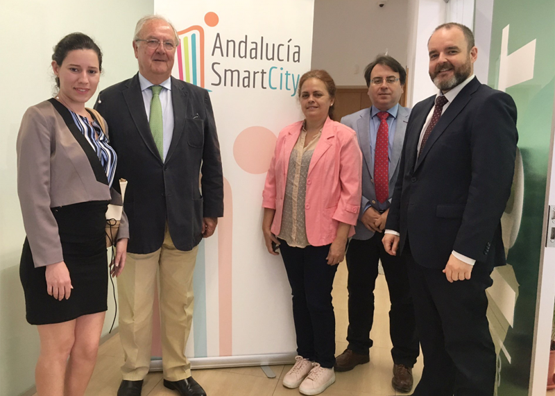 La delegación de Cuba visitó el Parque Tecnológico de Córdoba y conoció el modelo de organización de Andalucía Smart City.