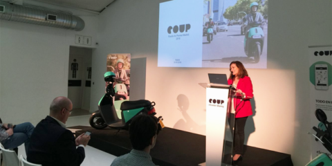 850 nuevas motos eléctricas compartidas empiezan a circular en Madrid