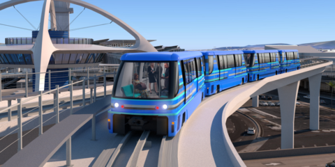 El aeropuerto de Los Ángeles tendrá un sistema automatizado de transporte con 44 trenes sin conductor