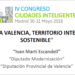 Connecta Valencia, Territorio Inteligente y Sostenible