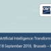 La inteligencia artificial en el futuro de las ciudades inteligentes, objeto de estudio en un workshop en Bruselas