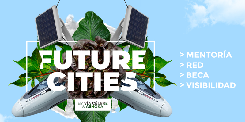 La convocatoria 'Future Cities' está abierta hasta el próximo 12 de junio y busca proyectos de jóvenes emprendedores sociales sobre ciudades sostenibles y resilientes.