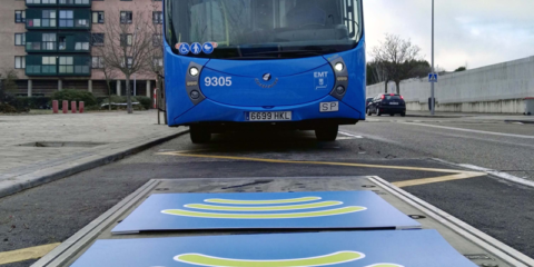 Proyecto de recarga inductiva de EMT Madrid. La recarga de oportunidad por inducción como solución al transporte público 100% eléctrico