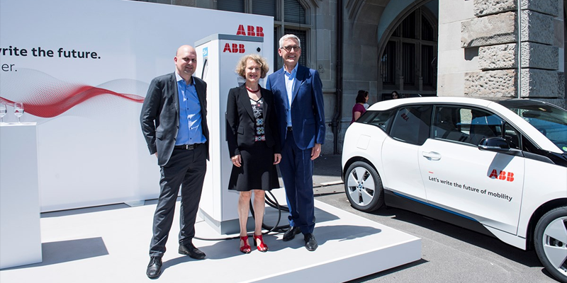 Con esta donación, ABB pretende ayudar a Zúrich a construir una infraestructura de carga global que permita una movilidad sostenible y ecológica.