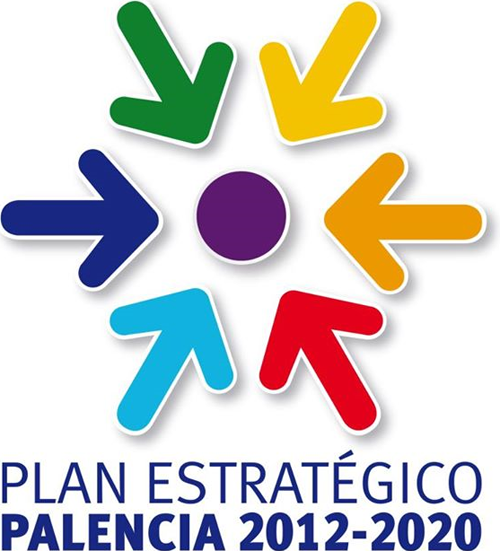 Ayuntamiento Palencia. Logo del Plan de Transformación Digital. 