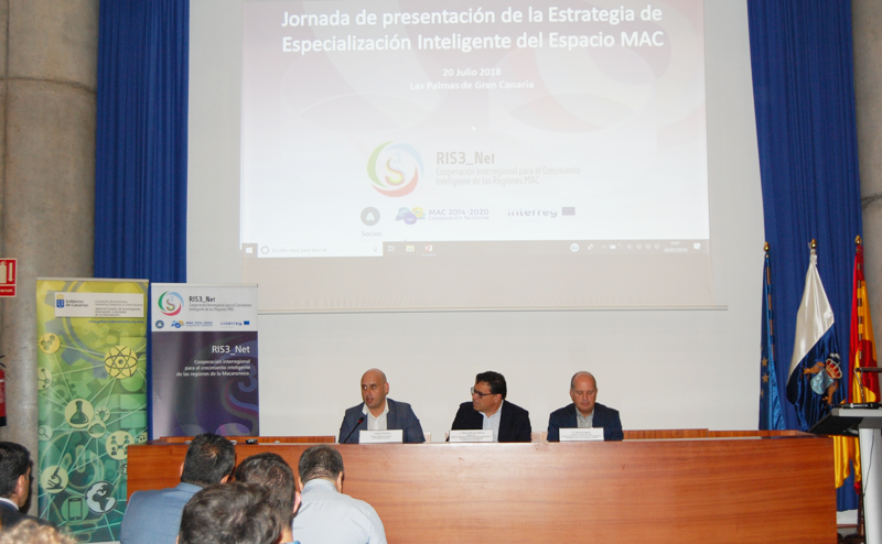 Representantes de Canarias, Madeira y Azores presentaron la estrategia conjunta de especialización inteligente.