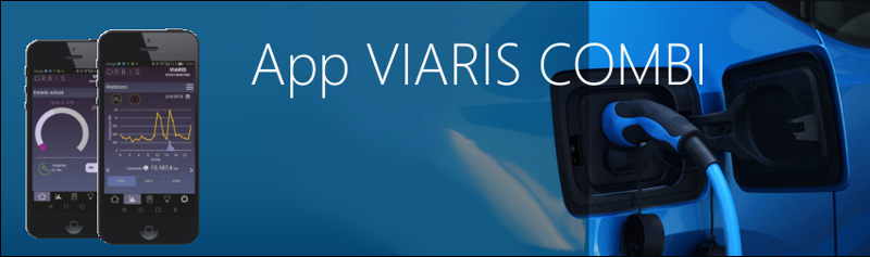 A través de la app Viaris Combi, el propietario puede consultar en cualquier momento el estado de su cargador, además de tener acceso a los históricos de consumo.