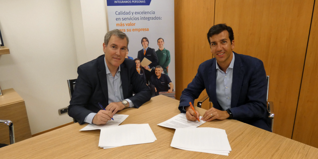 Firma del convenio de colaboración entre Factor Energía y Grupo SIFU