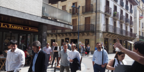 Rentería implanta un sistema de alumbrado inteligente y ahorra un 70% en su consumo