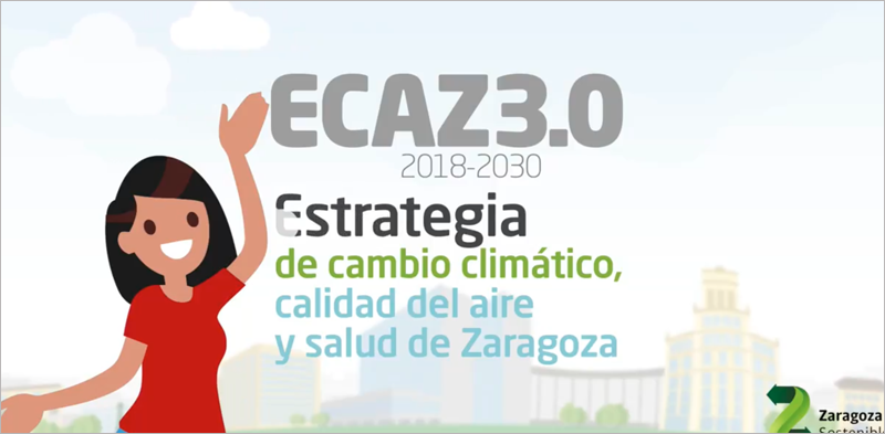 Las medidas de ampliación y mejora del sistema de medición de calidad del aire que el Ayuntamiento de Zaragoza ha llevado a cabo se enmarca en la Estrategia de cambio climático, calidad del aire y salud de Zaragoza.