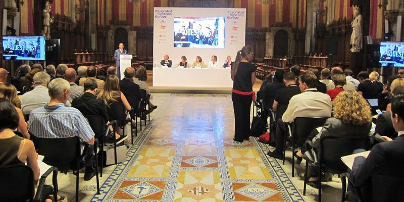 Acto oficial de presentación de ISE 2021, que tendrá lugar en Barcelona, nueva sede del evento europeo.