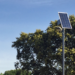 El Escorial amplía su sistema de farolas solares con una centralita inteligente que permite su gestión remota