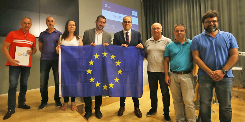 Presentación del proyecto 'Smart Costa Blanca', seleccionado por la convocatoria Destinos Turísticos Inteligentes, para su financiación con 1,6 millones de euros.