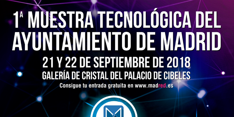La muestra está abierta a todas las personas interesadas en conocer qué innovaciones tecnológicas se aplican en el día a día de Madrid. Se celebra este viernes y sábado, 21 y 22 de septiembre.