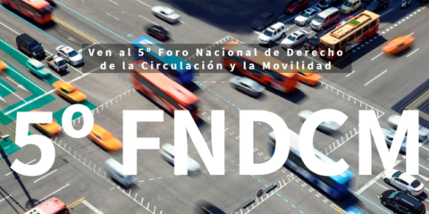 El 5º Foro Nacional de Derecho de la Circulación y Movilidad abordará las implicaciones de drones y coches autónomos