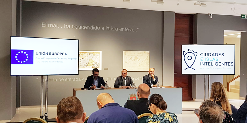 Presentación en Las Palmas de Gran Canaria del proyecto "LPA Inteligencia Azul".