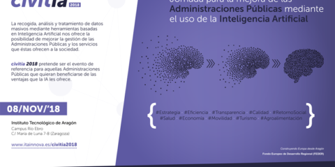 Zaragoza acoge una Jornada sobre Inteligencia Artificial en las Administraciones Públicas el 8 de noviembre