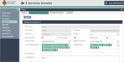 Transformación telemática de la gestión de los servicios sociales municipales