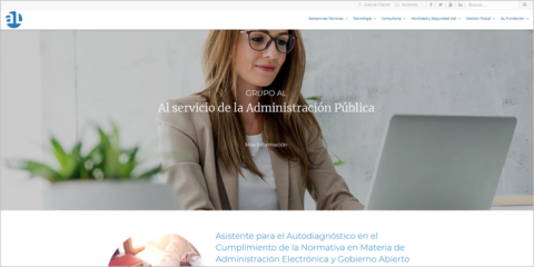 Administraciones y entidades pueden acceder a contenido formativo en el nuevo portal web de Grupo AL