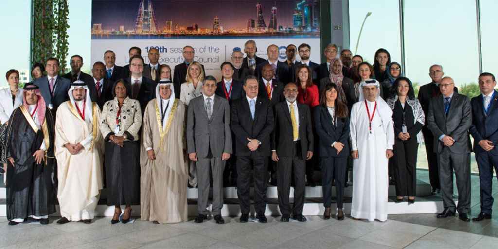 El Consejo Ejecutivo de la OMT en Manama, Baréin