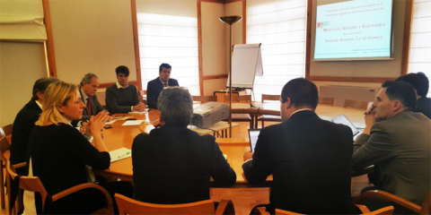 Aragón, elegida para dirigir el área de Movilidad Sostenible de la Plataforma Regional de Modernización Industrial de Europa