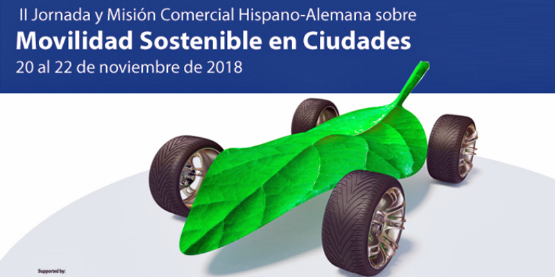 La II Jornada y Misión Comercial Hispano-Alemana sobre Movilidad Sostenible en Ciudades es gratuita y está abierta a profesionales, empresas, sector público y asociaciones del sector.