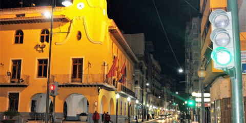 Farolas con sensores de tráfico y monitorización ambiental forman parte del alumbrado telegestionado de Alcantarilla