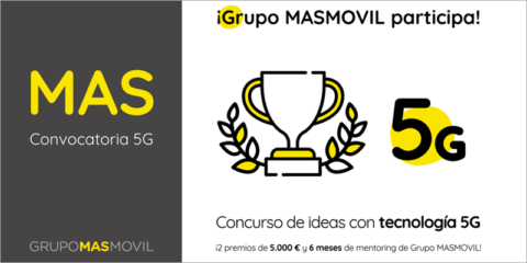 Grupo Másmóvil lanza un concurso de ideas sobre tecnología 5G
