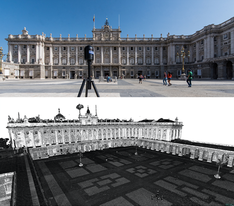 La tecnología Leica Geosystems permite realizar un modelo milimétrico en 3D  del Palacio Real Español • ESMARTCITY