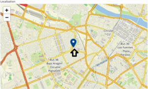 Figura 3. Geolocalización de la señal digital direccionable.