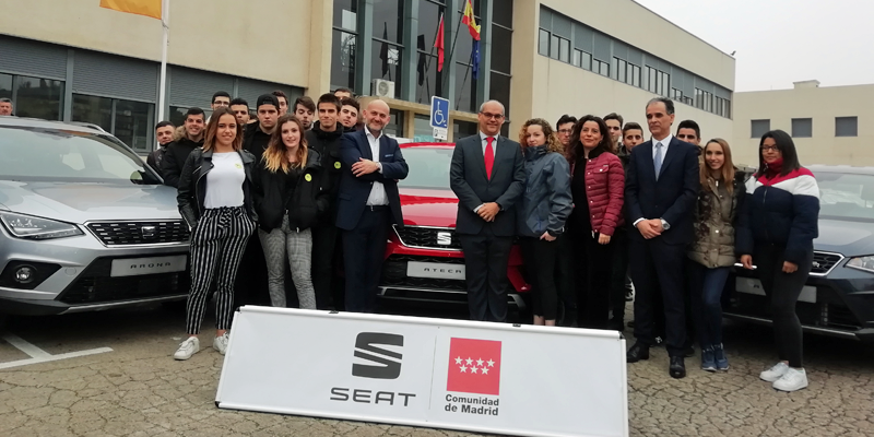 La Comunidad de Madrid ha incluido formación específica en vehículos eléctricos en la Formación Profesional de la rama de Automoción y ha implantado un plan desarrollado por Seat para que los estudiantes puedan hacer prácticas en las instalaciones del fabricante.