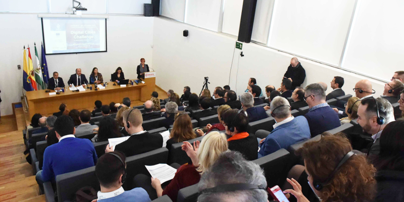Una de las sesiones del IV Seminario Digital Cities desarrollado en la ciudad gaditana de Algeciras.