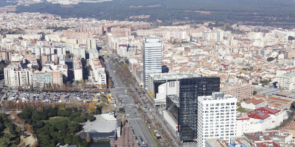 Vista de la ciudad de Sabadell, única española que forma parte del proyecto europeo Triangulum. Foto: Ayto. Sabadell