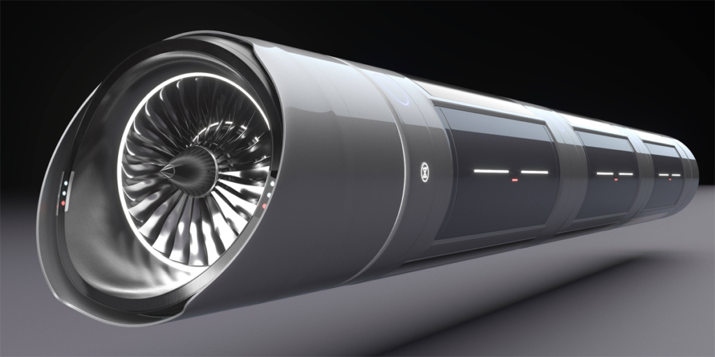 Prototipo de hyperloop desarrollado por Zeleros, empresa valenciana a la que asesorará Siemens tras la firma de un acuerdo entre ambas compañías. Foto: Zeleros.