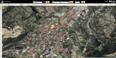 Alcoy presenta el geoportal de la ciudad con el que quiere ganar en transparencia y fomentar la participación