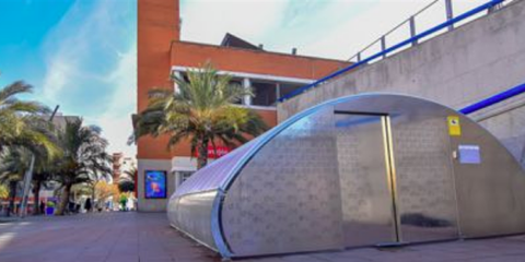 Un aparcamiento de bicis con control de acceso mediante una App incentiva la intermodalidad en Torrejón de Ardoz