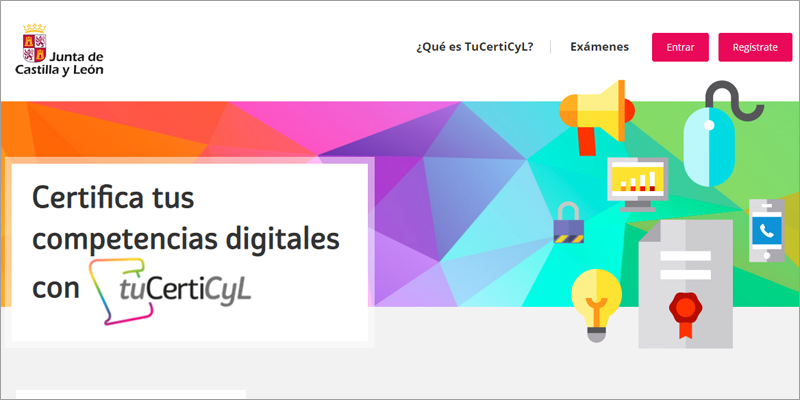 "tuCertiCyL" es la certificación en competencias digitales que ha lanzado la Junta de Castilla y León.