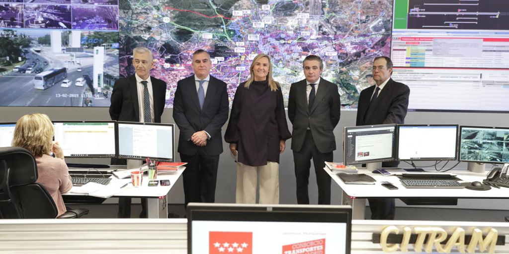 La consejera de Trasportes, Vivienda e Infraestructuras de la Comunidad de Madrid, Rosalía Gonzalo, anunció el proyecto de creación del Centro de Innovación y Formación de Movilidad de Madrid durante su visita al Citram.