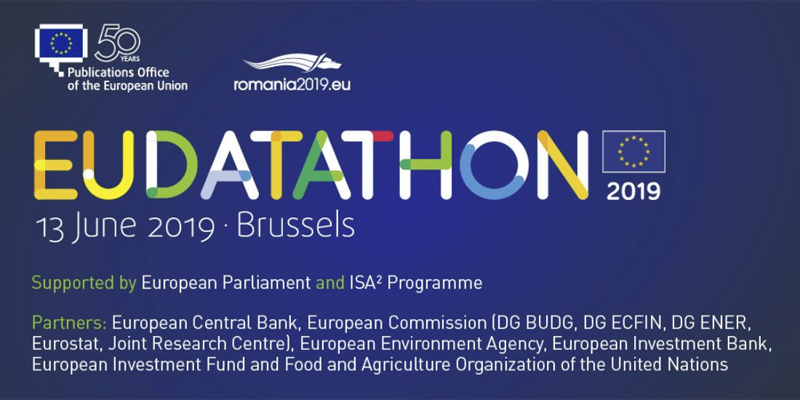 Las personas y equipos que quieran participar en la competición "EUDatathon 2019" tienen hasta el 24 de marzo para presentar la descripción de sus proyectos.